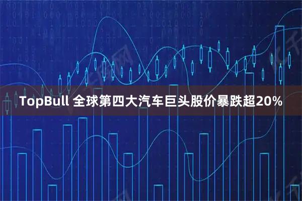 TopBull 全球第四大汽车巨头股价暴跌超20%